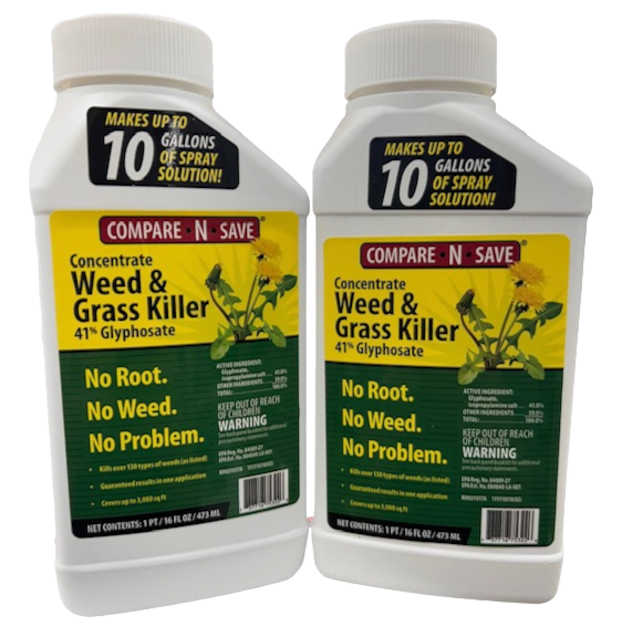 Compare-N-Save 41% Glyphosate Concentrate Grass and Weed Killer