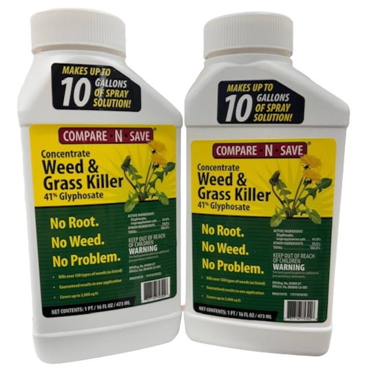 Compare-N-Save 41% Glyphosate Concentrate Grass and Weed Killer