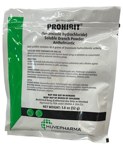 PROHIBIT® SOLUBLE DRENCH POWDER