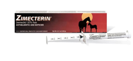 Zimecterin Horse Dewormer Paste