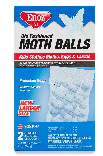 Enoz Moth Balls 1Lb